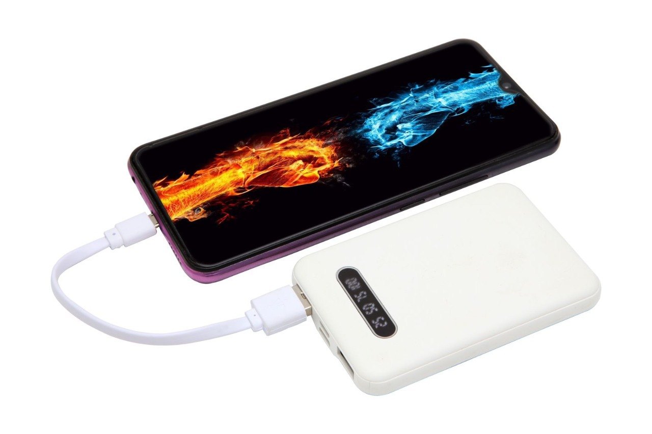 5000mAh power bank with Type-C convertor